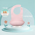 Maveek 2 Pack Baby Silicone Feeding Bibs Waterproof for Newborn Eating Unisex Toddler Bibs Boys & Girls 4 Months Food Catcher...