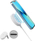YALANDER 15W Magnetic Wireless Charger for iPhone 14/13/12 Pro Max/Mini/Plus, Qi Fast Charging Pad for Samsung & Qi-Enabled Smart Phones,Travel Es...
