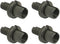 AUTOVIC Clucth Brake Cable Adjuster For Honda Yamaha Kawasaki Suzuki ATV Motorcycle 8mm Universal Cable Adjuster Nut Bolts(Black)...