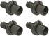 AUTOVIC Clucth Brake Cable Adjuster For Honda Yamaha Kawasaki Suzuki ATV Motorcycle 8mm Universal Cable Adjuster Nut Bolts(Black)...