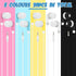 Kigeli 20 Pack Kids Bulk Earbud Headphones for Classroom Student Wired Headphones in-Ear Earbud 3.5 mm Disposable Earphones Set for Kids Adults Cl...