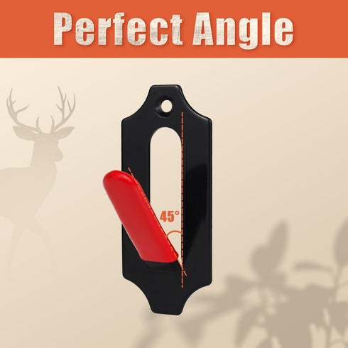 European Mount Skull Hanger Deer Skull Mount for Deer Mule Antelope Coyote and Small Game Animals with Silicone Protector Red 1 Pack...