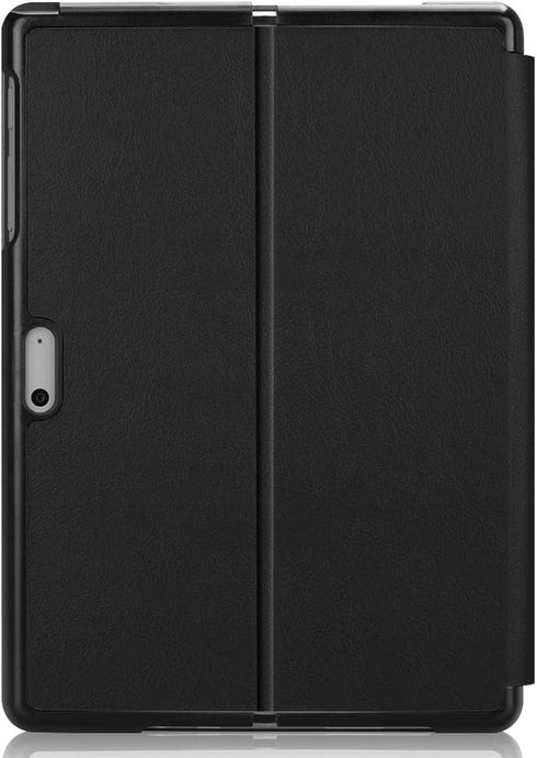 Case for Surface Go 4 2023 /Go 3 2021 /Go 2 2020 /Surface Go 2018, Slim Fit Leather Smart Case Cover with Pencel Holder for Microsoft Surface Go B...