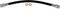 Dorman H621032 Rear Passenger Side Brake Hydraulic Hose Compatible with Select Ford / Mazda / Mercury Models...