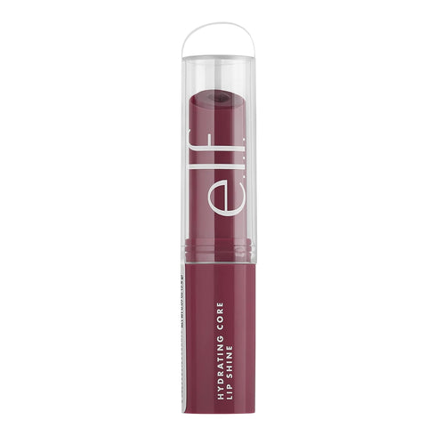 e.l.f. Hydrating Core Lip Shine, Conditioning & Nourishing Lip Balm, Sheer Color Tinted Lip Moisturizer, Delightful, 0.09 Oz...