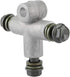 Qiilu ATV 10mm Hydraulic 3 Way Brake Oil Hose Adaptor Pipe Coupling Tee for Motorcycle Motorbike...