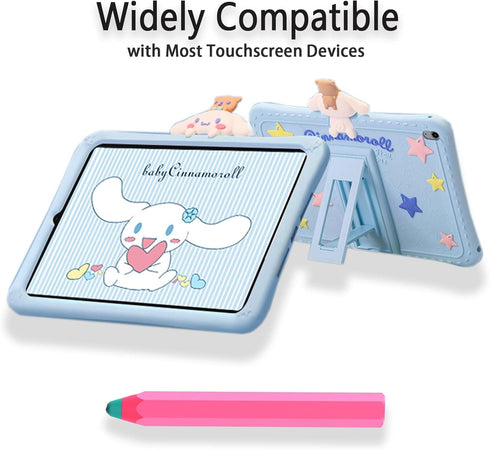 Kids Stylus Pens for Touch Screens, Kenkor Crayon Stylus for Kids Pencil Shape Universal Capacitive Stylus Compatible with iPad/iPhone/Android/Kin...