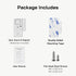 Door Window Alarm - 2 Pack - Adjustable Volume Door Alarm Sensor Wireless Door Alarms for Kids Safety, Door Open Chime Burglar Alert Window Alarm ...