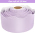 Lavender Bulletin Board Border Light Purple Scalloped Border Trim for Classroom 52ft One Roll...