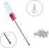 5 Pcs Easel Back, Iron Picture Frame Easel Back, Photo Frame Easel Back Stand with Screws & Screwdriver (Silver)...