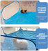 LUOZZY Animal Baby Playpen Foldable Safe Fence Anti-Slip Bases Baby Playard Breathable Pet Playpen Indoor Outdoor Yard Fence for Kitten Puppy Bunn...
