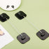 2pcs Freezer Lock, Self-Adhesive Refrigerator Door Locks with 2 Code-Setting Key Refrigerator Combination Lock No-Drilling Practical Fridge Locks ...