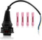MOTOALL T-Map Sensor Pigtail Harness Wire Lead Wiring Connector Plug Cable Repair Kit 4 Way for 2875542 Polaris Scrambler RZR Sportsman Ranger 570...