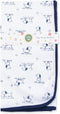 Little Me Blankets for Baby Boys' Puppy Toile Swaddling Receiving Blanket...