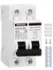 30 Amp 12V-400V AC DC Miniature Circuit Breakers (10A 15A 20A 25A 40A 50A 60A Optional) for Solar Panel PV System - Disconnect Switch, AC 110V DIN...