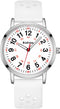 Nurse Watch for Nurses,Nursing Students,Medical Professionals,Doctors,with Variety Colors,Second Hand and 24 Hour,Soft Breathable Colour Silicone ...