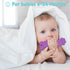 Baby Teething Toys?5 Pack Baby Teether Toys?BPA-free?Teether Chew Toy Set?Soft Textures?Musical Instrument Shape Silicone Toddler Teething Toys fo...
