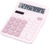 Cute Pink Desktop Calculator with Big Buttons, Dual Power Source, Solar and Battery, Large Display Screen - Perfect for Office, Teachers, and Stud...