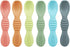 PandaEar 6 Pack Silicone Baby Spoons Self Feeding 6 Months for Toddler - Baby Led Weaning Utensils 6-12 Months - Infant Spoons First Stage - Baby ...