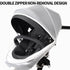 Mosquito Net for Stroller,Encrypted Stroller Mosquito Net Full Cover with Double Zipper,Breathable & Foldable Netting for Baby Cover(White)...
