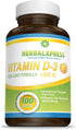 Herbalxpress Vitamin D (as cholecalciferol) 1,500 IU (100 Tablets) is The Perfect Addition to a Healthy Lifestyle, Bones, Teeth, Muscles, Immune F...