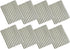 8X 1:35 Scale Steel Shed Corrugated Tile Table Material Miniature Architecture House Dioramas Building Model Kits Layout Scenery...