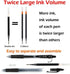 Black Gel Pens, 46 Pack(20 Gel Pens with 26 Refills) Lineon Retractable Medium Point Gel Pens Smooth Writing with Comfortable Grip for Office Scho...