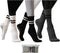 Yoga Socks with Grips for Women, Non Slip Grippy Socks for Yoga, Pilates, Barre, Dance | Ideal Cushioned Crew Socks...