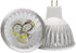 MR16 LED Bulbs MR16 3W LED Cool White Light Bulbs GU5.3 MR16 LED Bulbs 12V 3 Watt LED Spotlight Bulbs for Landscape Recessed Track Lighting,20W Ha...