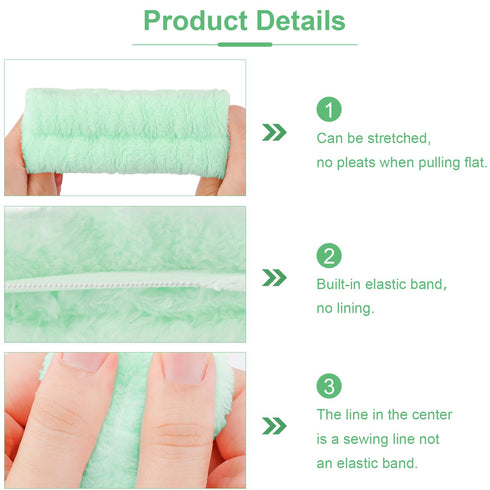 Spa Headband, Skincare Headband, Face Wash Headband, Makeup Headband, Headband for Washing Face, Wrist Bands for Washing Face, Cute Stuff, Trendy ...