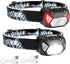 LE Headlamp Rechargeable, LED Head Lamp with 6 Modes for Camping & Hiking Gear Essentials, IPX4 Waterproof High Lumen Bright Headlight Flashlights...