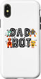 iPhone X/XS Funny Dad Bot Robot Robotics Funny Gift For Fathers Case...