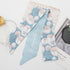 4 Pack Purse Scarf for Bags Silk Head Scarf for Hair Handbag Women Scarfs Band Hair Neck Scarves Fashion Gifts,108...