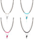 8 Pcs Western Necklaces Western Jewelry for Women Turquoise 4 Turquoise Boho Necklaces and 4 Cowgirl Beaded Choker(Lightning Style)...