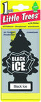 Little Trees - MTR0004 Hanging Car and Home Air Freshener, Black Ice, 1...