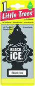 Little Trees - MTR0004 Hanging Car and Home Air Freshener, Black Ice, 1...