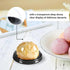 EchoDone Clear Plastic Mini Cupcake Boxes Muffin Pod Dome Single Container Box Wedding Birthday Gifts Boxes Supplies 50 Pack (Black)...