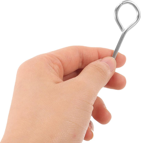 HEMOTON 10pcs Lock Pin Iron Pull Pins for Enhanced Safety Reliable Replacement for Fire Equipment Essential Accessory for Vehicle Protection...