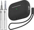 Compatible with Airpods Pro 2 Case, Soft Silicone Skin Cover Protective Cases with Cleaner kit and Lanyard Compatible for AirPod Pro 2nd Generatio...
