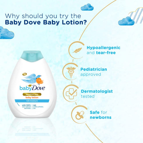 Baby Dove Rich Moisture Nourishing Baby Lotion, 400ml...