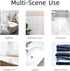 2-Pack Scrub Brush for Cleaning with Long Handle,Medium Firm Brush Bathroom Cleaning Supplies and Bathtub Cleaner and Shower Cleaning Brush,Multi-...