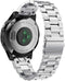 Abanen Stainless Steel Watch Bands for Garmin epix Pro 42mm / Fenix 8 43mm / Fenix 7S / 6S /5S, 20mm Quick Fit Metal Adjustable Replacement Wristb...