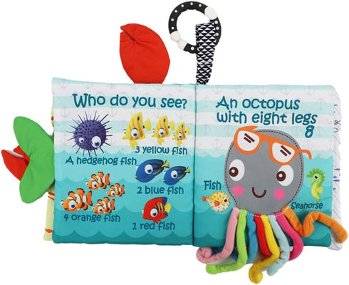 Baby Books 0-6 Months,Touch Feel Crinkle Soft Books for Infant Baby 0-3-6-12-18 Months,Baby Toys 6 to 12 Months, Tummy Time Toys, Early Learning S...