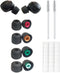 Silicone Replacement Ear Tips Compatible with Sony WF-1000XM5 Wireless Earbuds,Clean Kit with 2 Soft Brush and 1 Cleaning Putty, Anti-Slip Eartips...