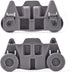 Odowalker Pack of 4 Dishwasher Premium Wheels Lower Rack for Kenmore Elite Dishwasher Parts W10195416 Kitchen Aid Dishwasher