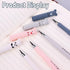 Erasable Gel Pens, 0.5mm Erasable Ballpoint Pen 4 Pack Cartoon Animal Rollerball Gel Pens with 20 Refills and 2 Erasers for Adult Writing Kids Cal...