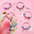 ZQFTZQ DIY Charm Bracelet Making kit - Jewelry Making kit Including Beads,Snake Chains,Bead Bracelet Unicorn Mermaid Easter Christmas Arts and Cra...