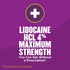 Globe Lidocaine 4% Multi-Symptom Relief Cream 1.75 oz, Numbs Away Pain & Itch, Steroid Free Non-Greasy Formula (Compare to Gold Bond w/Lidocaine)...
