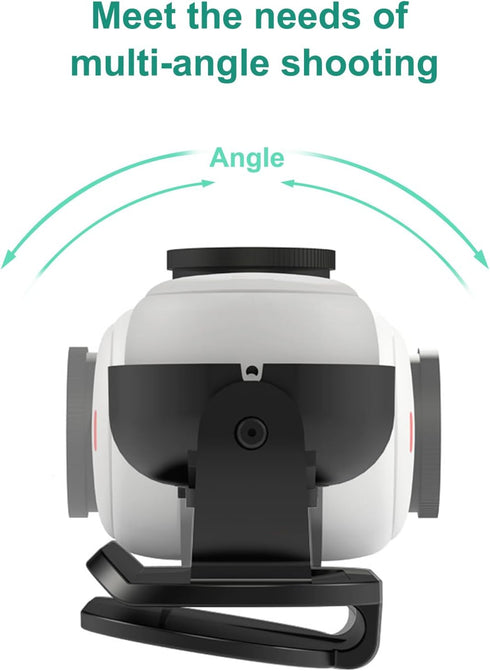 PULUZ Camera Cap Clip Magnetic Mounting Bracket for Insta360 GO3,Clamp Quick Release Mount Hat Clip Attachable to Hat or Backpack Strap and Adjust...