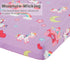 EVERYDAY KIDS 2 Pack Fitted Girls Crib Sheet, 100% Soft Breathable Microfiber, Baby Sheet, Fits Standard Size Crib Mattress 28in x 52in, Nursery S...